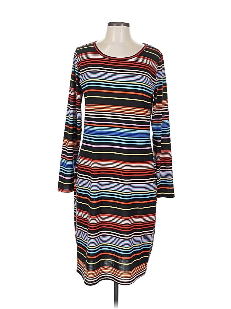 Pre-owned Lularoe Casual Dress In Black