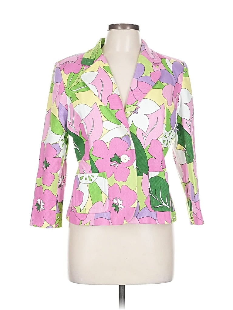 Pre-owned John Paul Richard Blazer Jacket In Pink