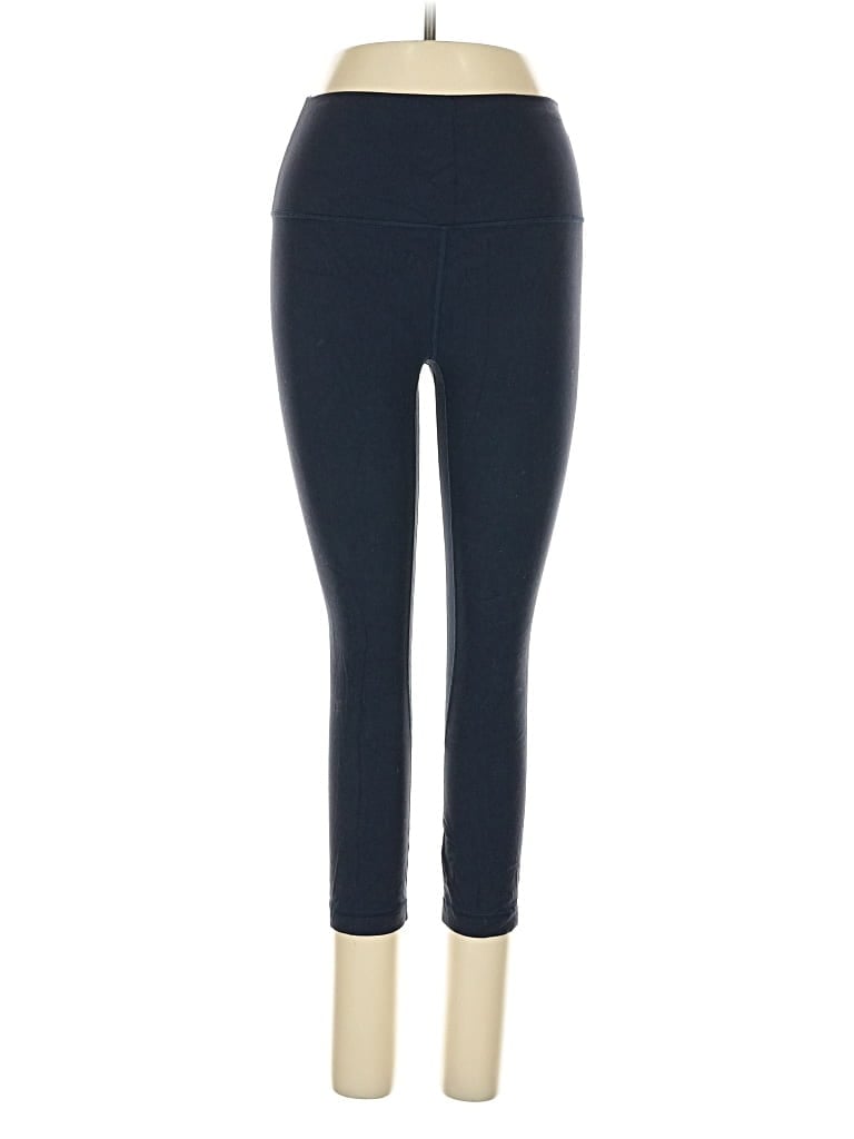 Pre-owned Lululemon Athletica Active Pants In Blue