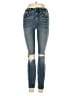 Good American Hearts Blue Jeans Size 00 - photo 1