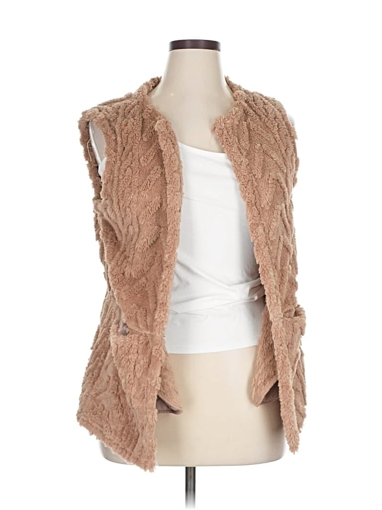 Pre-owned Unbranded Cardigan Sweater In Brown