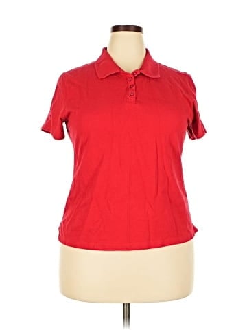 Karen Scott Short Sleeve Polo (view 1)