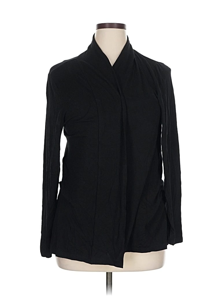 Pre-owned Vince Camuto Cardigan Sweater In Black