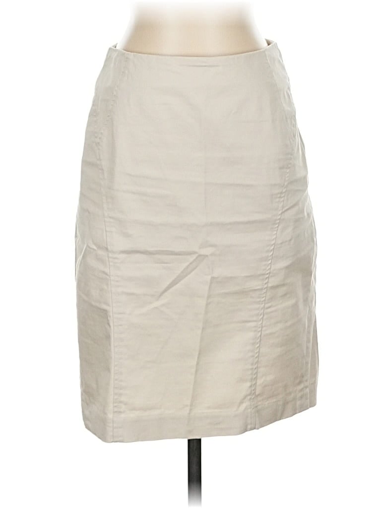 Pre-owned Kenar Formal Skirt In White
