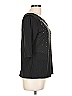 DRESSFO Black 3/4 Sleeve Top Size 10 - photo 4