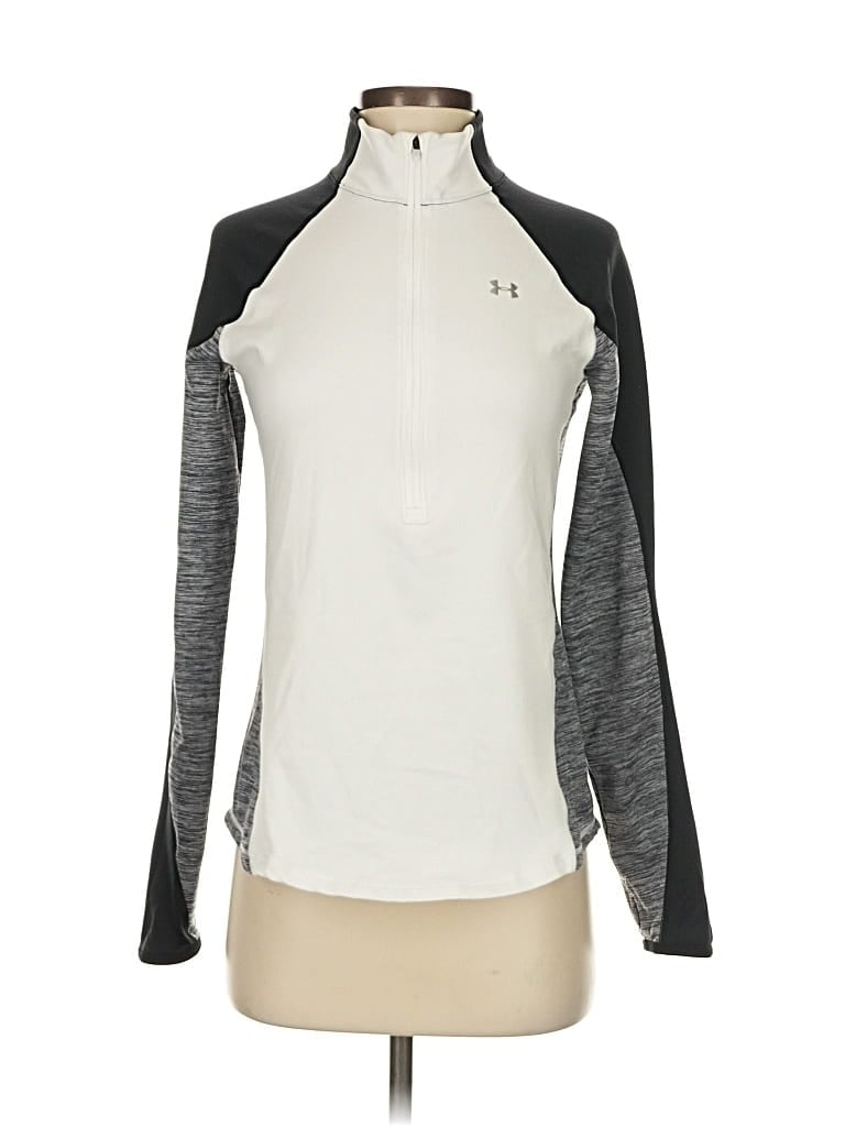 Pre-owned Under Armour Track Jacket In Gray