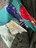 Lularoe Print Teal Leggings Size 1X (Tall & Curvy) - photo 4