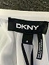 DKNY 100% Polyester Ivory Long Sleeve Blouse Size M - photo 6