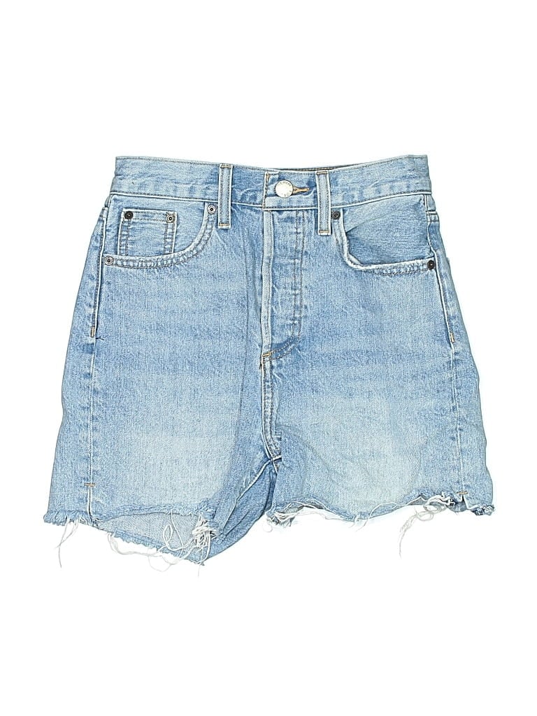 Pre-owned Denim Forum Denim Shorts In Blue