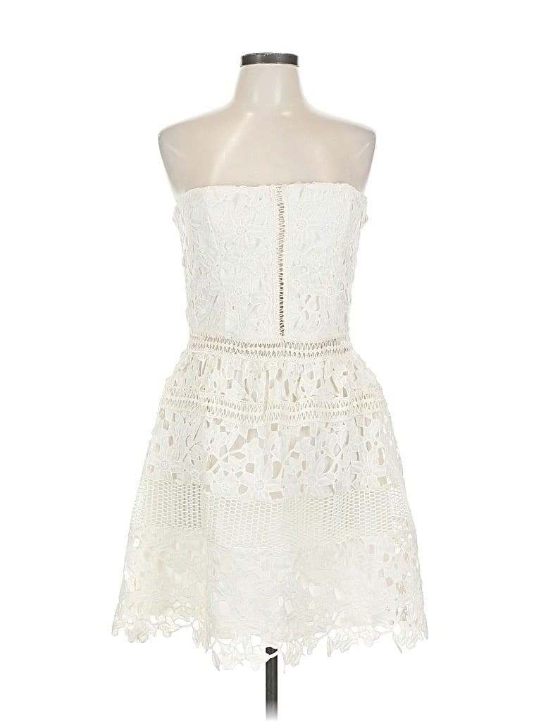 Pre-owned Romeo & Juliet Couture Cocktail Dress In White