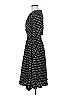 Assorted Brands Polka Dots Black Casual Dress Size 7 - photo 5