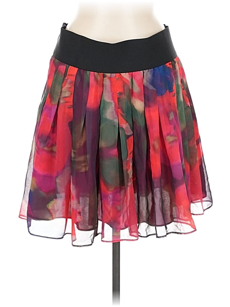 Pre-owned Express Design Studio Casual Skirt In Red