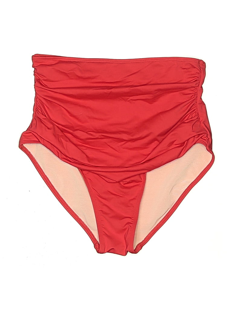 Pre-owned Unbranded Swimsuit Bottoms In Red