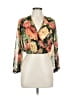 Varga 100% Polyester Green 3/4 Sleeve Blouse Size L - photo 1