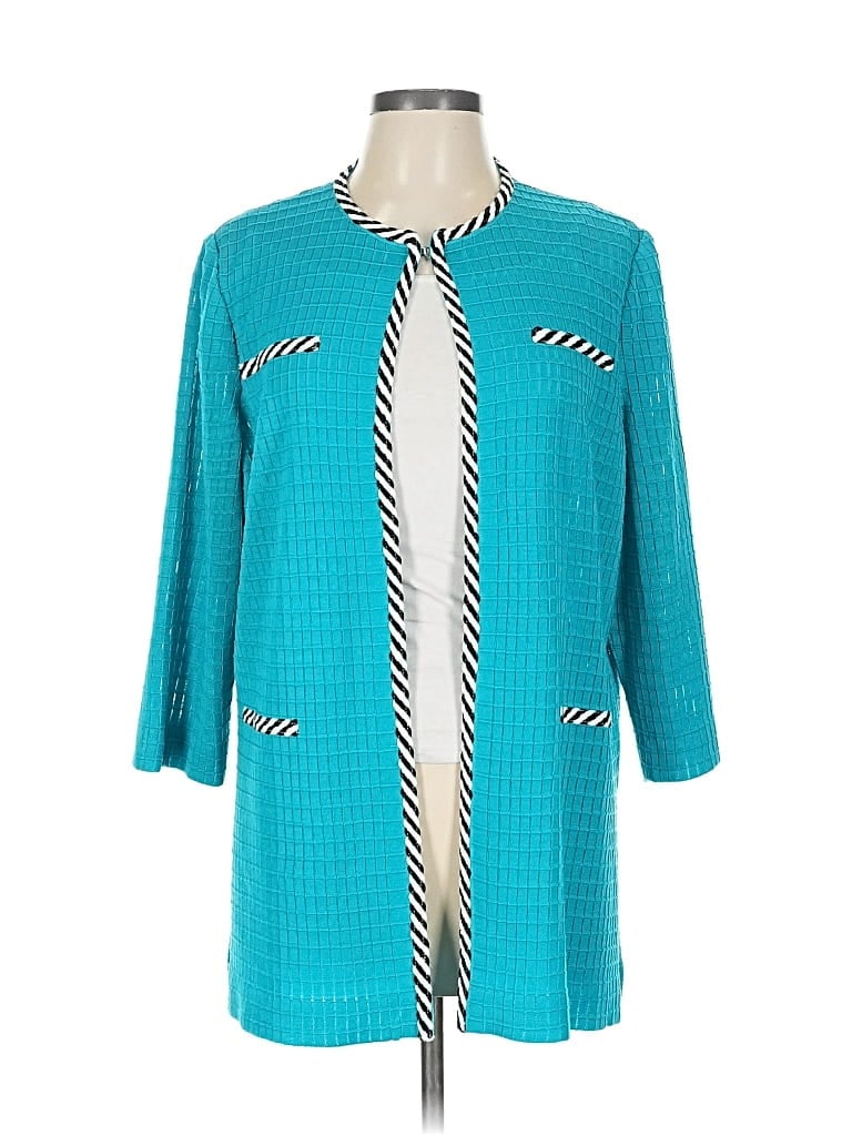 Pre-owned Ming Wang Kimono In Blue