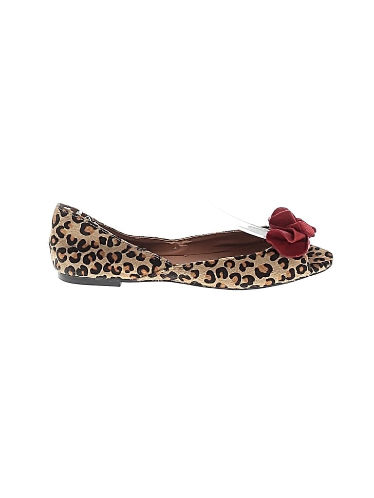 Pre-owned Steve Madden Flats In Brown