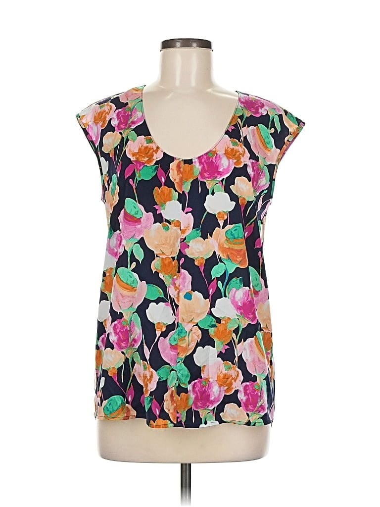 Pre-owned J.crew Factory Store Sleeveless T-shirt In Purple