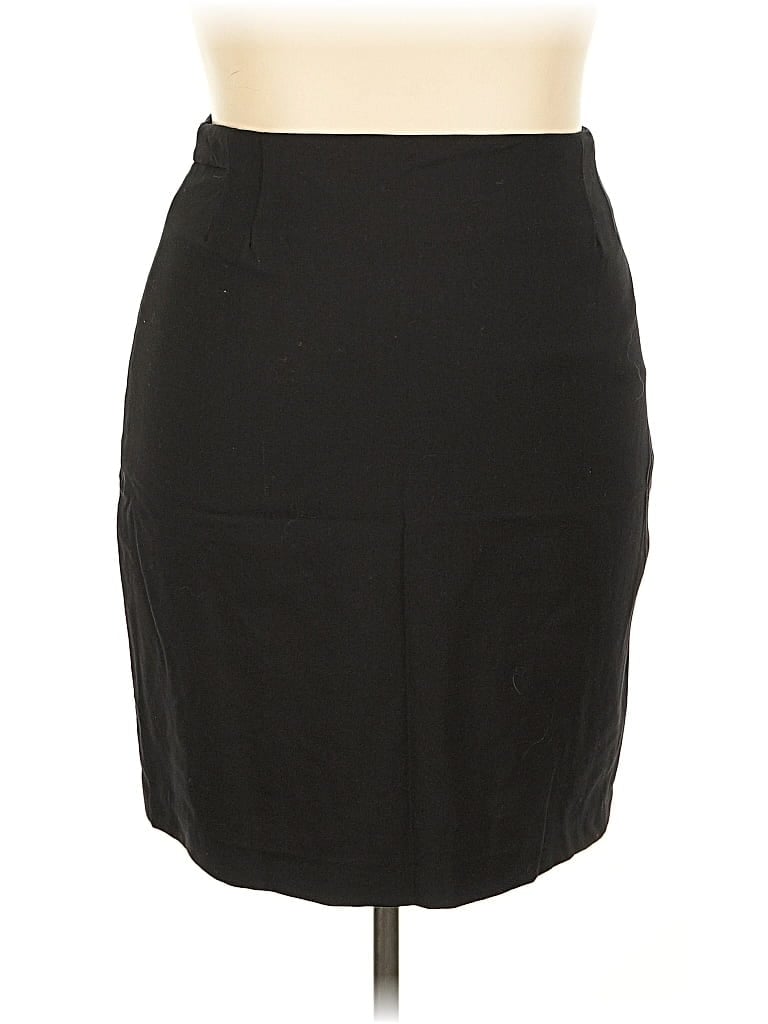 Pre-owned Mm. Lafleur Formal Skirt In Black