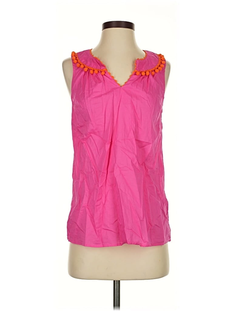 Pre-owned Boden Sleeveless Blouse In Pink