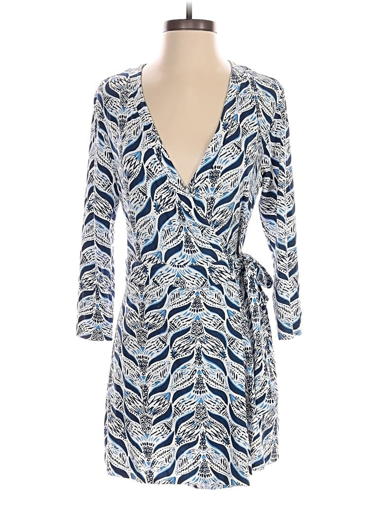 Pre-owned Lilly Pulitzer Romper In Blue