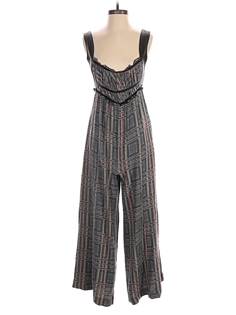 Pre-owned Free People Jumpsuit In Gray