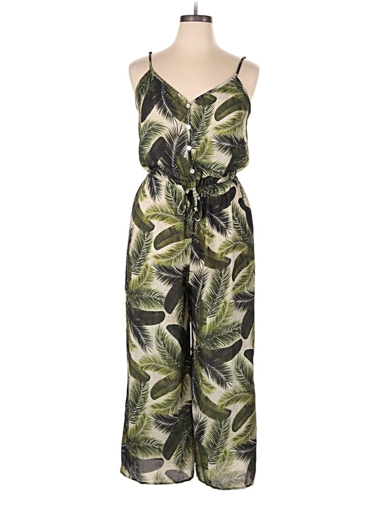 Pre-owned Show Me Your Mumu Jumpsuit In Green