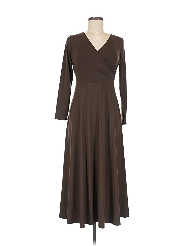 Pre-owned Chadwicks Casual Dress In Brown