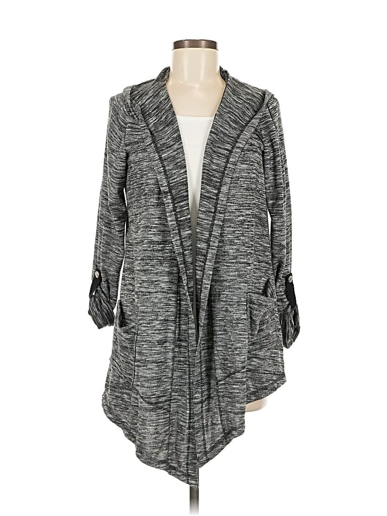 STYLE & CO Pre-owned Cardigan Sweater In Gray