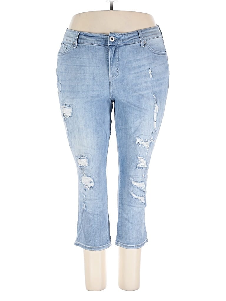 Pre-owned Torrid Jeans In Blue