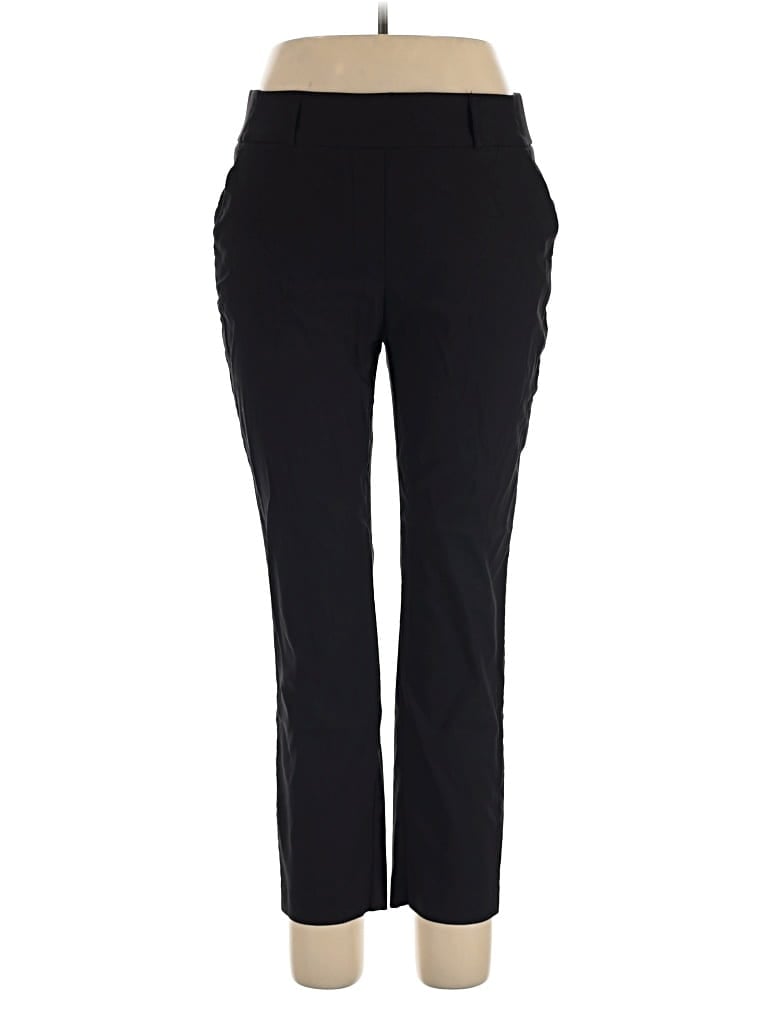 Pre-owned Simply Vera Vera Wang Active Pants In Black