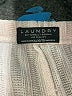 Laundry by Shelli Segal Stripes Ivory Shorts Size XL - photo 3