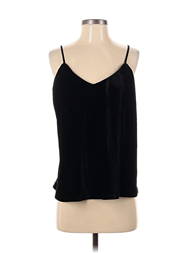NAKED ZEBRA Pre-owned Sleeveless Top Black Halter Neckline Tops