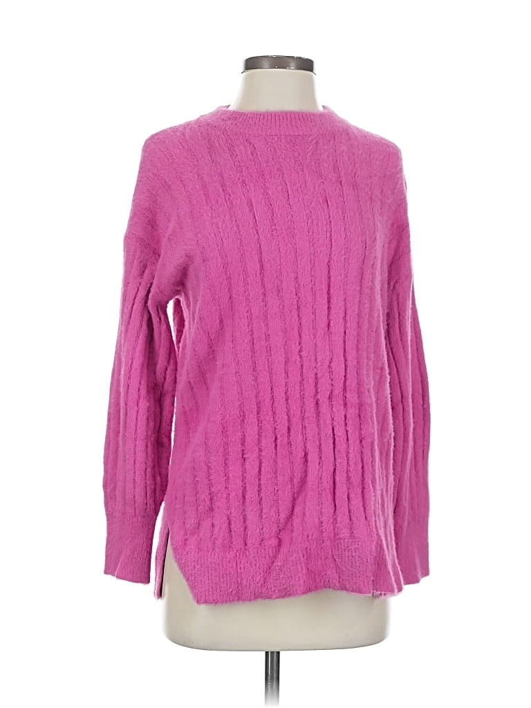 Pre-owned Hippie Rose Pullover Sweater In Pink