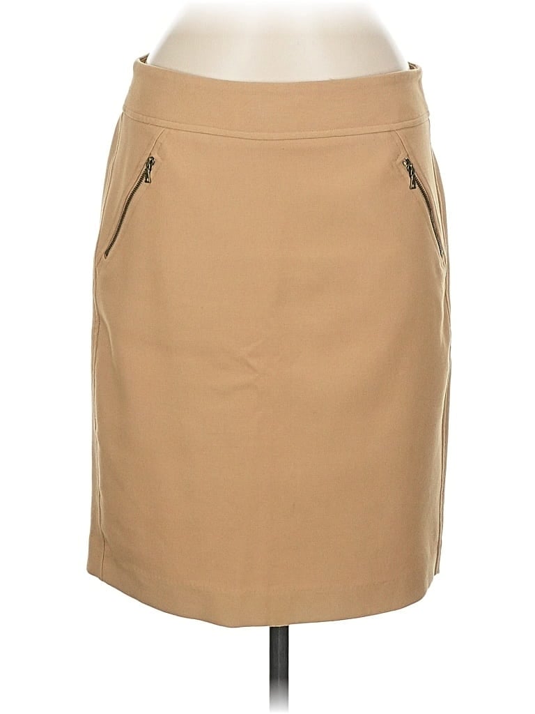 Pre-owned Ann Taylor Loft Outlet Casual Skirt In Brown
