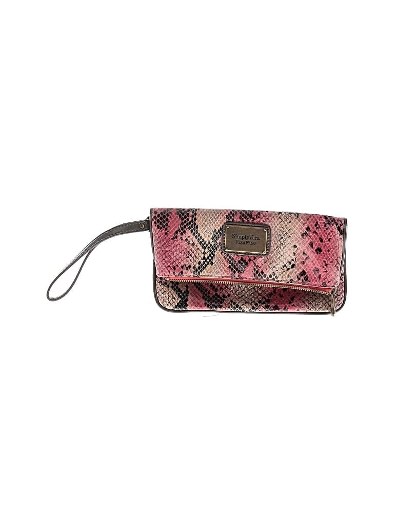 Pre-owned Simply Vera Vera Wang Wristlet In Pink