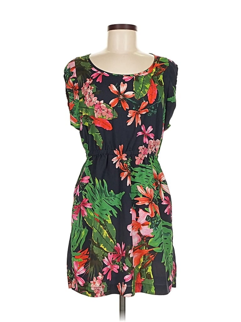 Pre-owned Mng Casual Dress In Black