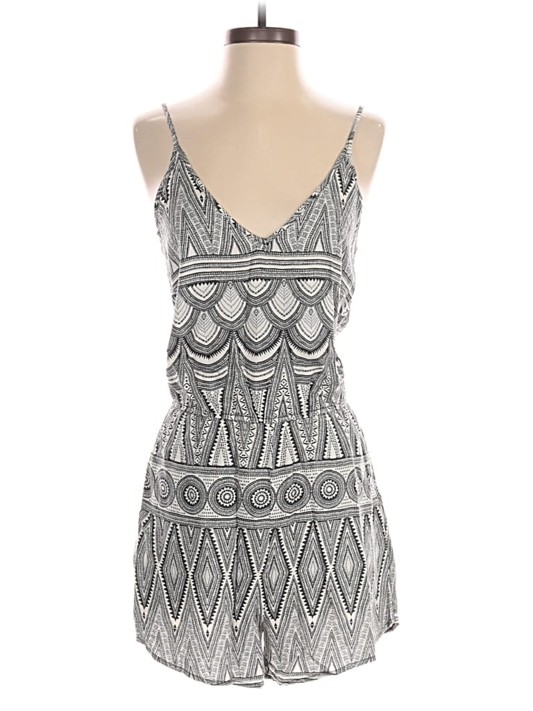 H&M Pre-owned Romper In Gray