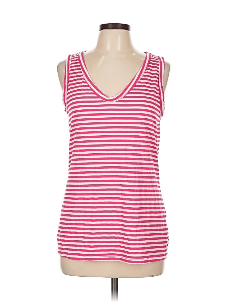 T.LA Pre-owned Tank Top Red Plunge Neckline Tops