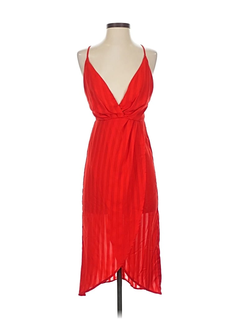 Pre-owned Lulus Cocktail Dress In Red