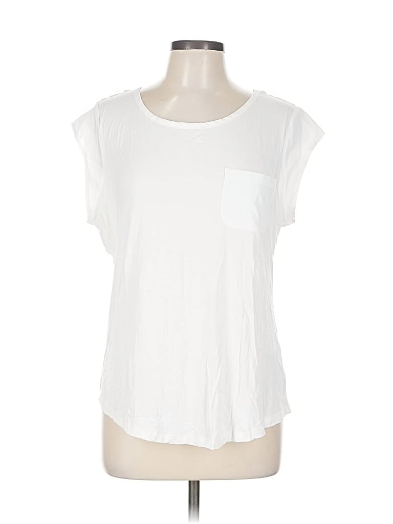 Pre-owned Calvin Klein Short Sleeve T-shirt In White