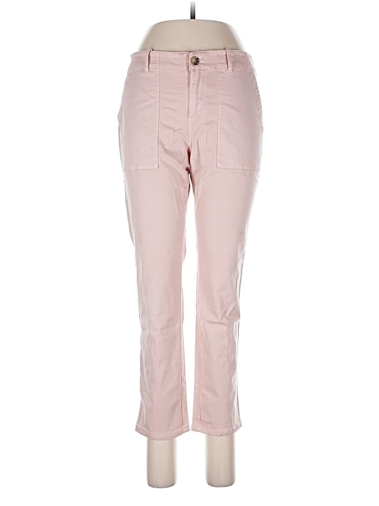 Pre-owned Lou & Grey For Loft Casual Pants In Pink