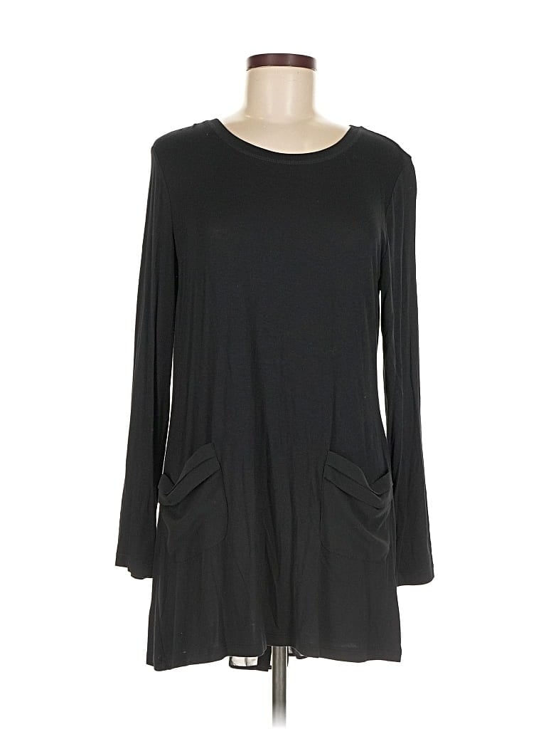 Pre-owned Logo By Lori Goldstein Casual Dress In Black