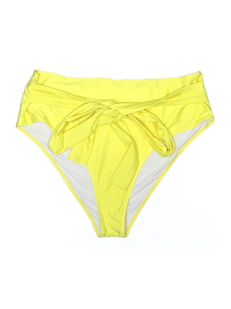 Pre-owned Assorted Brands Swimsuit Bottoms In Yellow