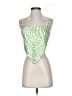 Princess Polly 100% Polyester Green Sleeveless Blouse Size 4 - photo 1