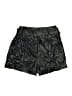 Elizabeth and James 100% Rayon Metallic Black Shorts Size 4 - photo 2