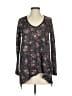 Mason + Mackenzie Gray Black Long Sleeve Blouse Size XS - photo 1
