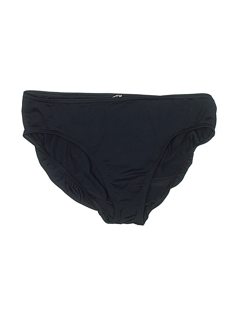 Pre-owned Lands' End Swimsuit Bottoms In Black