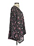 Mason + Mackenzie Gray Black Long Sleeve Blouse Size XS - photo 4