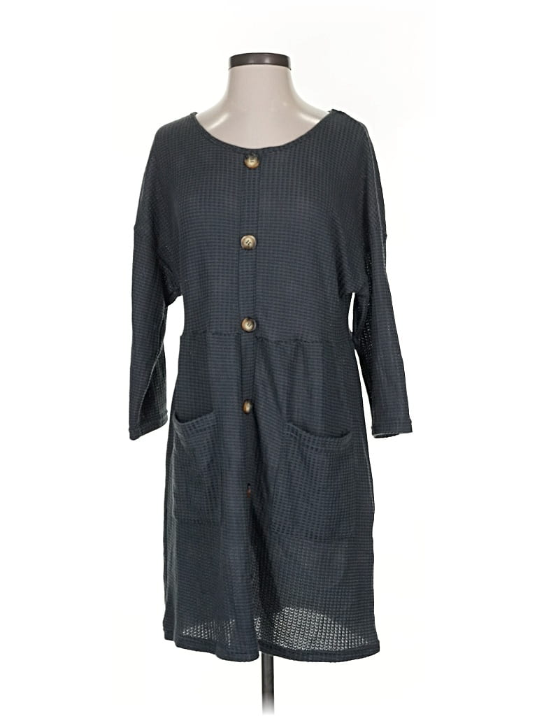 Pre-owned Emery Rose Casual Dress In Gray