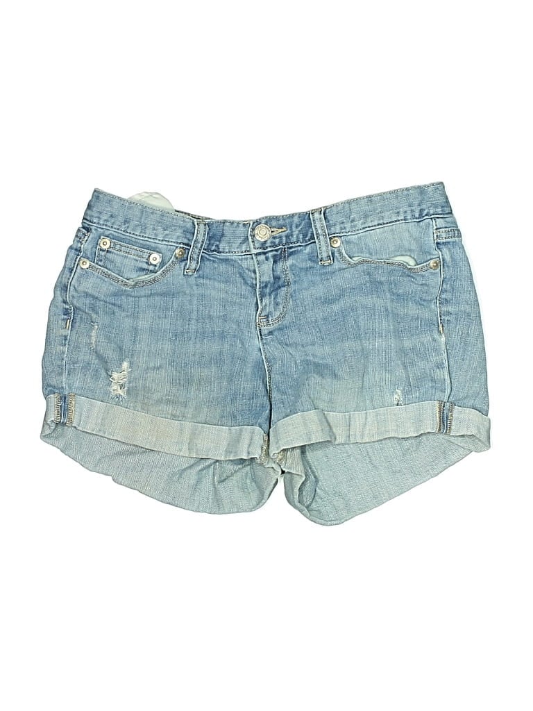 Pre-owned Banana Republic Factory Store Denim Shorts In Blue